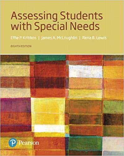 Assessing Students with Special Needs (8th Edition) - Orginal Pdf